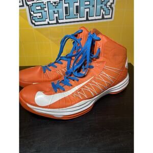 Nike Lunar Hyperdunk 2013 TB Orange & White - Size 13 Mens 524882-800